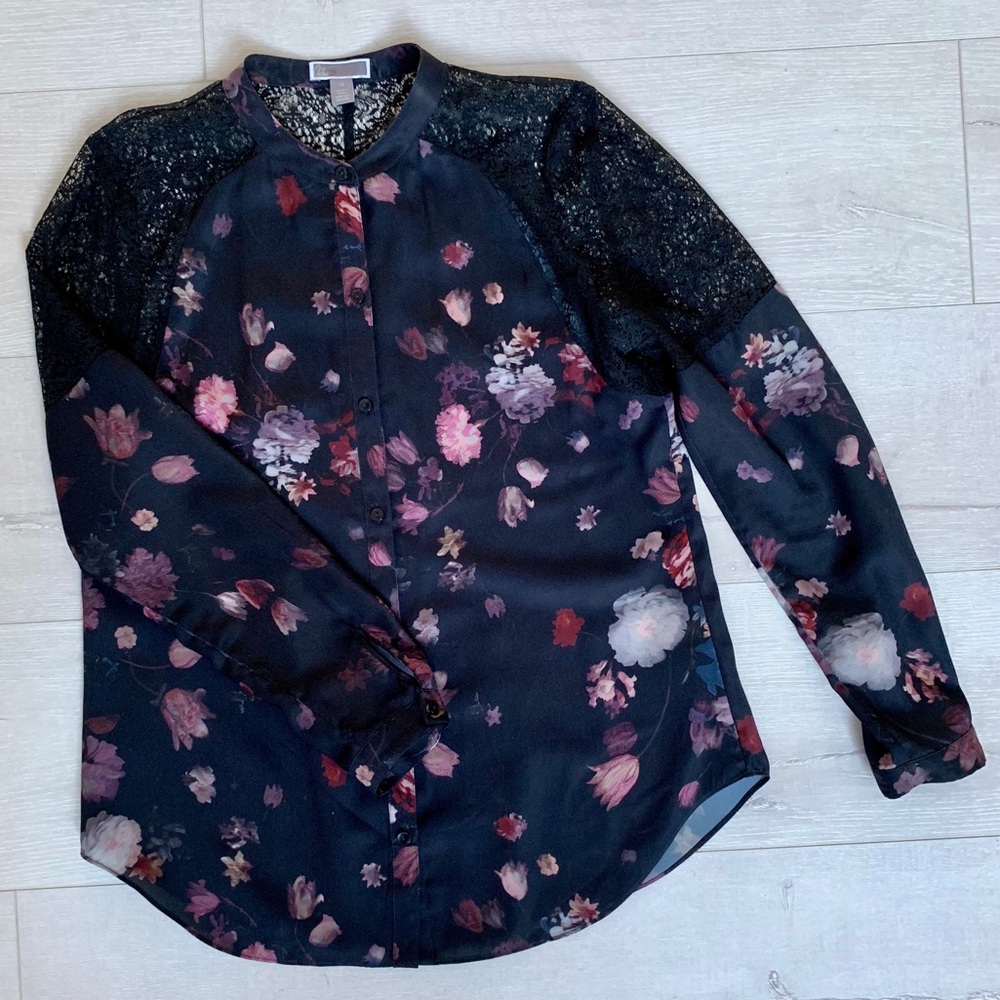 Chelsea28 floral blouse
